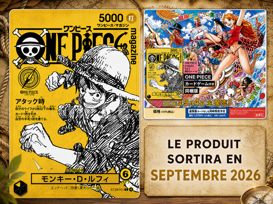 Magazine PSL Monkey D. Luffy ST29-001 – ONE PIECE Vol. 21 PRE COMMANDE
