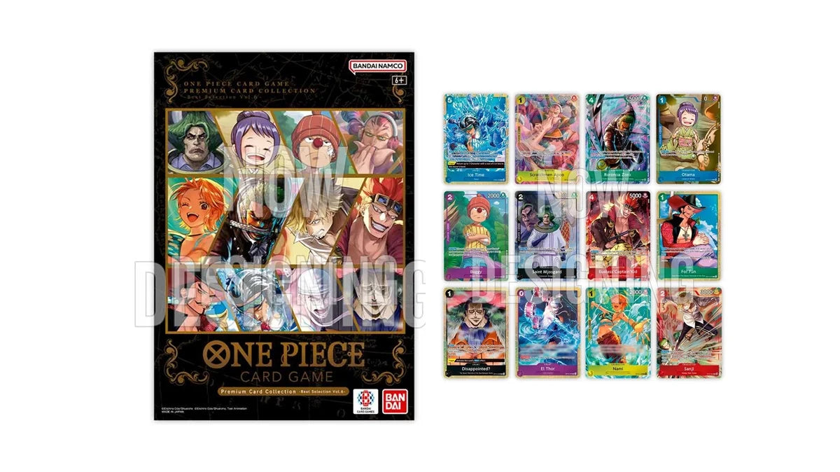 PREVENTE One Piece Card Game – Premium Card Collection Best Selection Vol.6 JAPONAIS