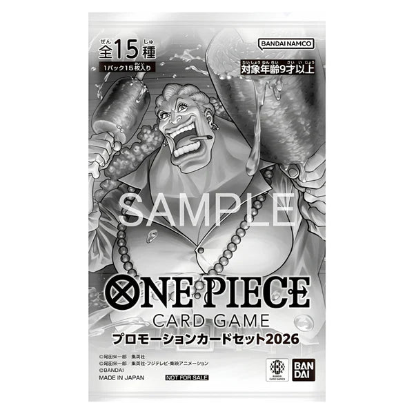 ONE PIECE CARD GAME  Set de Cartes Promotionnel  2026 (Asia Region Legal)