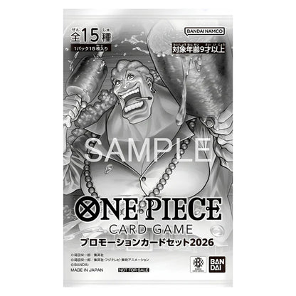 ONE PIECE CARD GAME  Set de Cartes Promotionnel  2026 (Asia Region Legal)