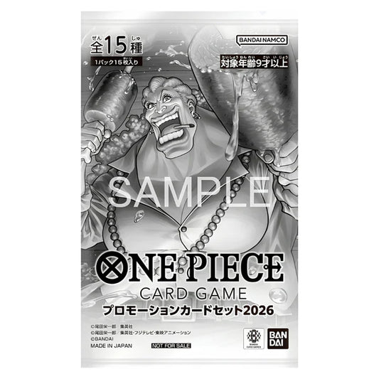 ONE PIECE CARD GAME  Set de Cartes Promotionnel  2026 (Asia Region Legal)