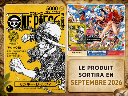 Magazine PSL Monkey D. Luffy ST29-001 – ONE PIECE Vol. 21 PRE COMMANDE