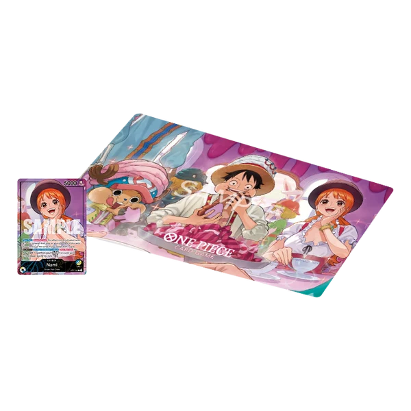 ONE PIECE Card Game – Official Playmat & Card Set: Whole Cake Island Arc Scellé
